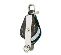 Bozzello Plastinox 1 puleggia fisso/girevole 8x34 con arricavo - 1 PZ - 55.101