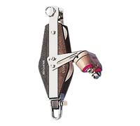 Bozzello Plastinox 2 pulegge violino 10x45 con strozzascotte e arrricavo - 1 PZ