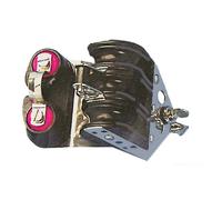 Bozzello sfere 3 pulegge strozzascotte 8x28 con arricavo - 1 PZ - 55.035.08