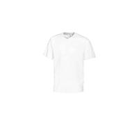 BP 1618-171-21-4XL - Maglietta unisex con maniche a 1/2, scollo a V, lunghezza 70 cm, 180,00 g/m², colore bianco, 4XL