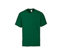 BP 1621-171-74-M - Maglietta unisex con maniche a 1/2, girocollo, lunghezza 70 cm, 180,00 g/m², colore verde medio, M