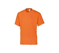 BP 1621-171-85-S - Maglietta unisex con maniche a 1/2, girocollo, lunghezza 70 cm, 180,00 g/m², colore arancione, S