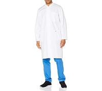 BP 1626-485-21-46n - Cappotto uomo a maniche lunghe, collo alto, 215 g/m², misto tessuto, bianco, 46n