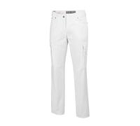 BP 1642-686-21-44L Jeans da donna, jeans a 5 tasche, 230 g/m², misto tessuto con elastico, bianco, 44 l