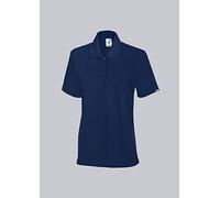 BP 1648-181-110-XL - Polo da donna a mezza maniche, colletto polo con bottoni, 64 cm, 220 g/m2, misto tessuto, colore: Blu notte
