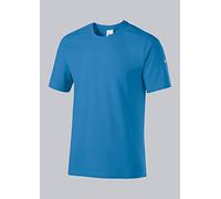 BP 1714-234-0116-S - Maglietta Unisex con Maniche a 1/2, Girocollo, Lunghezza 70 cm, 170,00 g/m², in Cotone Elasticizzato, Colore: Azzurro