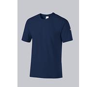 BP 1714-234-110-3XL - Maglietta unisex a maniche lunghe, girocollo, lunghezza 70 cm, 170 g/m², cotone elasticizzato, blu notte, 3XL