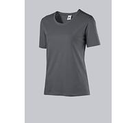 BP 1715-234-0056-S - Maglietta da Donna con Maniche a 1/2, Girocollo, Lunghezza 62 cm, 170,00 g/m², in Cotone Elasticizzato, Colore: Antracite, S