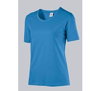 BP 1715-234-0116-M - Maglietta da Donna a Maniche Lunghe, Girocollo, Lunghezza 62 cm, 170,00 g/m², in Cotone Elasticizzato, Colore: Azzurro
