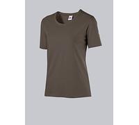 BP 1715-234-400-M - Maglietta da donna a maniche lunghe, girocollo, lunghezza 62 cm, 170,00 g/m², in cotone elasticizzato, motivo falco