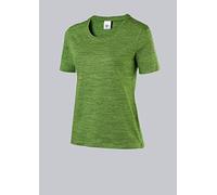 BP 1715-235-178 Essentials - Maglietta da donna in cotone, poliestere ed elastan, taglia L, colore: Verde