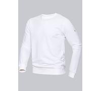 BP 1720-293-0021-3XL - Felpa Unisex a Maniche Lunghe e Scollo Rotondo, 280,00 g/m², in Cotone Elasticizzato, Colore: Bianco, 3XL