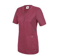 BP 1738-435-182-3XL - Tunica confortevole da donna, maniche a 1/2, inserti in piqué e sistema di sollevamento braccio, misto tessuto 180,00 g/m², mora, 3XL