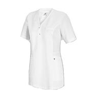 BP 1738-435-21/XS, Tunica casual da donna, manica 1/2, inserti in piqué e sistema di sollevamento braccia 180,00 g/m², misto tessuto, colore bianco, taglia XS
