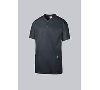 BP 1739-435-0056-L - Tunica unisex, con maniche a 1/2, inserti in piqué e sistema di sollevamento delle braccia, 180 g/m², misto tessuto, antracite, L