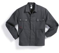 BP 1743-435-21-3XL - Casacca da uomo a 1/2 maniche, inserti elasticizzati nella zona delle spalle e sistema di sollevamento del braccio, 180,00 g/m², colore bianco, 3XL