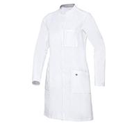 BP 1752-130-0021-40n - camice da donna, a maniche lunghe, puro cotone, bianco, 40 N