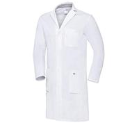 BP 1753-130-0021 Med & Care - Camice medico, in cotone, da uomo, 50 l, colore: Bianco