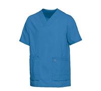 BP 1763 - 241 - 0116-Sn Unisex Super leggero tessuto rivestimento, 49% cotone, 48% poliestere, 3% elastolefina, azzurro, Sn