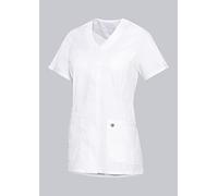 BP 1764-684-0021-Sn - Casacca da donna, 49% cotone, 49% poliestere, 2% elastolefina, colore bianco, taglia S