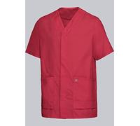BP 1765-241-0188-3XLn - Casacca unisex in tessuto super leggero, 49% cotone, 48% poliestere, 3% elastolefina, corallo, taglia 3XL