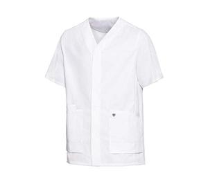 BP 1765-684-0021-Ln - Zaino unisex in tessuto super leggero, 49% cotone, 49% poliestere, 2% elastolefina, taglia L, colore: Bianco