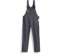 BP 1797-720-13-46L - Pantaloni da lavoro con doppio bottone in vita e parte posteriore elasticizzata, 305,00 g/m², cotone rinforzato, blu royal, blu notte, 46 l