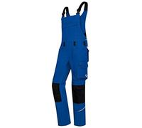 BP 1804-720-13-56n - Salopette con bretelle elasticizzate con fissaggio a clip, in cotone rinforzato, 305,00 g/m², colore: Blu royal