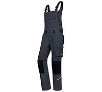 BP 1804 720 - Salopette tecnica da uomo, diversi modelli, colore: grigio scuro/nero/50 L