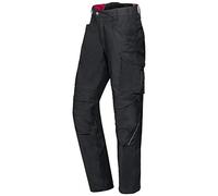 BP 1820-565-0032-30n - Pantaloni da lavoro da uomo, in tessuto misto con elastico sulla schiena, 65% poliestere, 35% cotone, colore nero, taglia 30 N