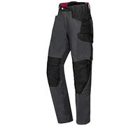 BP 1820-565-5632-39/40s - Pantaloni da lavoro da uomo, in misto tessuto, elasticizzati, vita più alta sulla schiena, 65% poliestere, 35% cotone, antracite/nero, taglia 39/40S