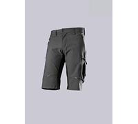 BP 1863-620-5632 Workwear - Pantaloncini da uomo Superstretch, in poliammide ed elastan, taglia 60n, colore: Antracite/Nero