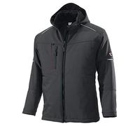 BP 1869-572-56-XL - Giacca softshell invernale, collo alto, completamente imbottita, 300,00 g/m², 100% poliestere, antracite, XL
