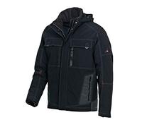 BP 1875-888-32-M Giacca da lavoro da uomo, completamente imbottita con fodera trapuntata termicamente, 100% poliammide, nero, taglia M