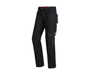 BP 1890-643-81-L - Giacca da Aviatore, Completamente Imbottita con Colletto Alto e Cerniera Frontale, 280,00 g/m², 100% Poliammide, Rosso, L