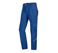 BP 1960-570-0013-37/38n - Pantaloni da lavoro da uomo, in tessuto misto con stretch, silhouette snellente con vita più alta sulla schiena, 65% poliestere/35% cotone, taglia 37/38N