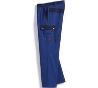 BP 1980-570-110-28/29n - Pantaloni da lavoro da uomo, silhouette sottile con retro elastico, 250,00 g/m2, misto tessuto con elastico, colore: blu notte 28/29n