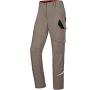 BP 1981-570-50 Pantaloni da lavoro sottili da donna, silhouette sottile, materiale elasticizzato, vita elasticizzata, 65% poliestere, 35% cotone, vestibilità normale, taglia: 46n, colore: noce