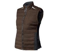 BP 1994-570-48 Workwear - Gilet termico da donna, in poliestere e cotone, taglia M, colore: Marrone