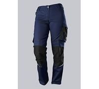 BP 1999-570-1432 Workwear - Pantaloni da lavoro da donna, in poliestere e cotone, colore: blu notte/nero, taglia 48n