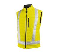 BP 2113-845-86 BProtected - Gilet termico unisex, in cotone e poliestere, taglia XL, colore: Giallo
