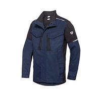 BP 2408-581-1432-38/40n - Giacca da lavoro da uomo, colletto alto, chiusura lampo nascosta, 35% aramide/30% modacrilico/25% cotone/9% poliammide/1% altre fibre, taglia 38/40N
