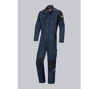 BP 2409-581-1432-41/43l Colletto alto, zip nascosta e bottone a pressione, 35% aramide/30% modacrilico/25% cotone/9% poliammide/1% altre fibre, blu notte/nero, taglia 41/43L