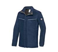 BP 2424-860-0014-XSn Giacca in pile da uomo, collo alto, cerniera frontale nascosta, 350 g/m², blu notte, XSn