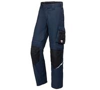 BP 2436-581-1432-43/44n Uomo Slim Fit Back Vita Alta 35% Aramide 30% Modacrilico/25% Cotone/9% Poliammide/1% Altre Fibre, Blu Notte/Nero, Taglia 43/44N