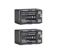 BP-A30 BPA30 Batteria + Caricatore Doppio LCD, Compatibile Con Canon BP-A30 BP-A60 BP-A90 EOS C200, C220B, C300 Mark II, C500 Mark II(2 battery)