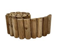 Papillon Rollborder per aiuole Juliet in legno impregnato 200x20 cm Farfalla Cranberry