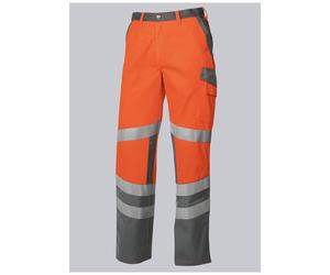 BP Pantaloni ad alta visibilità 2110-845 56/SHORT