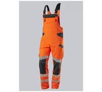 BP Pantaloni con pettorina e bretelle elasticizzati ad alta visibilità Mit Tasche al ginocchio 2041-844 60/62 SHORT