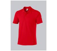 BP 1712-230-81-XS - Polo Unisex con Maniche a Mezza Manica, Colletto Polo con Bottoni, 70 cm, 195 g/m², Cotone Elasticizzato, Rosso, XS